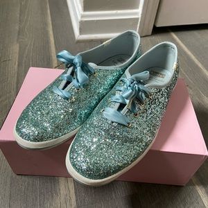 Kate Spade Keds Sparkle light blue